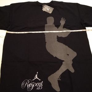 Jordan shirt size Large Men's NWT 3M Respect